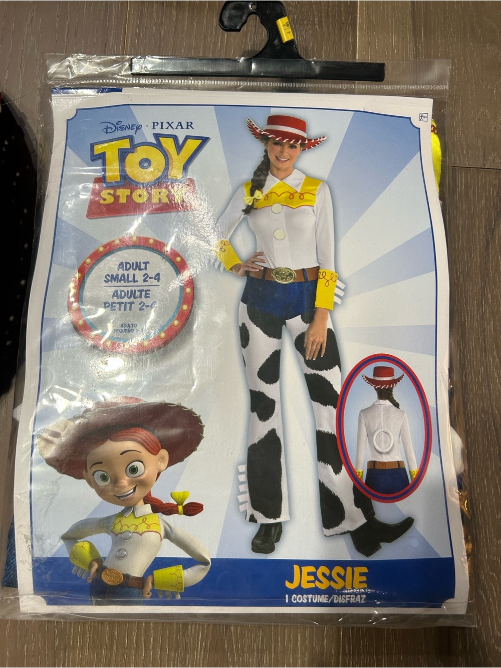 Amscan Toystory Jessie adult costume. Small 2-4 nwt (hs)